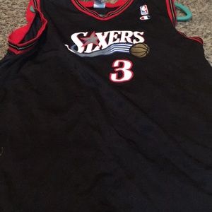Vintage Allen Iverson Champion Jersey.